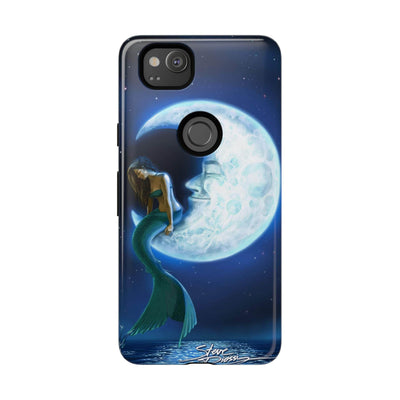 "Mermaid in the Moon" Tough Phone Cases