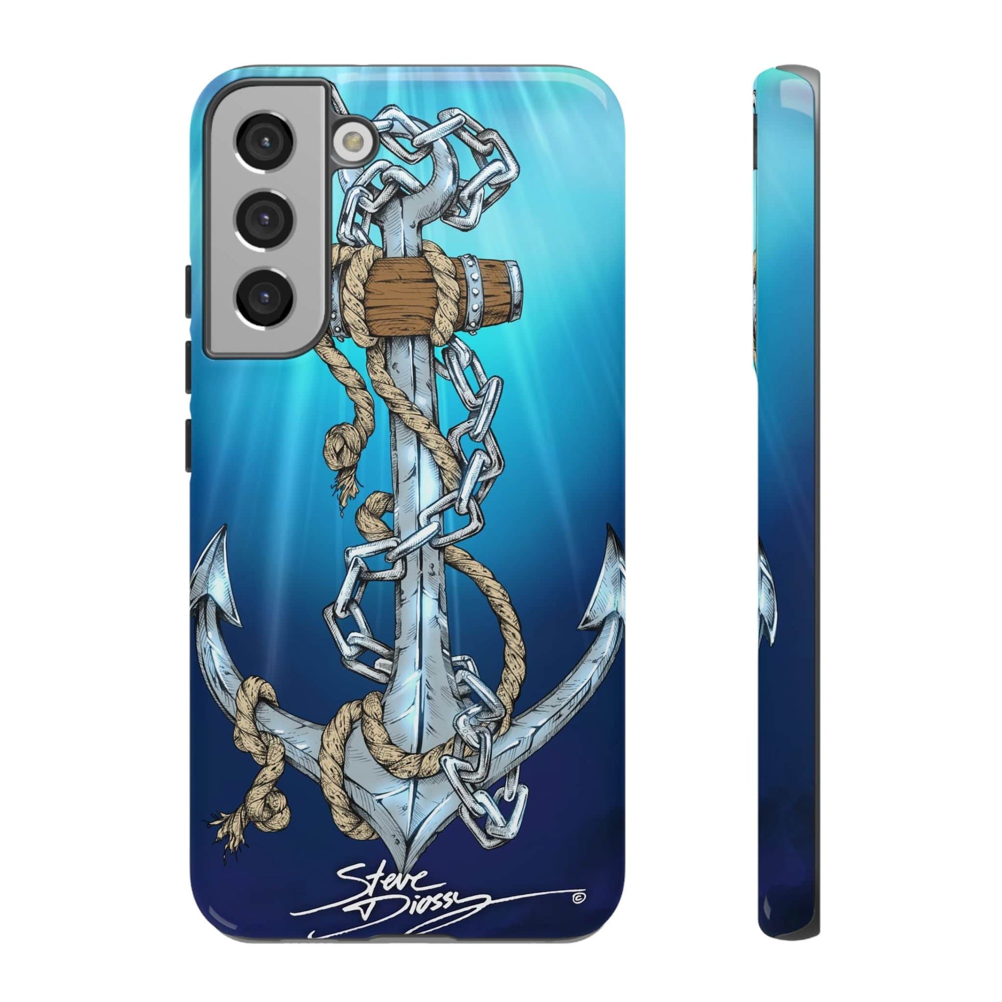 "Anchors Aweigh" Tough Phone Cases
