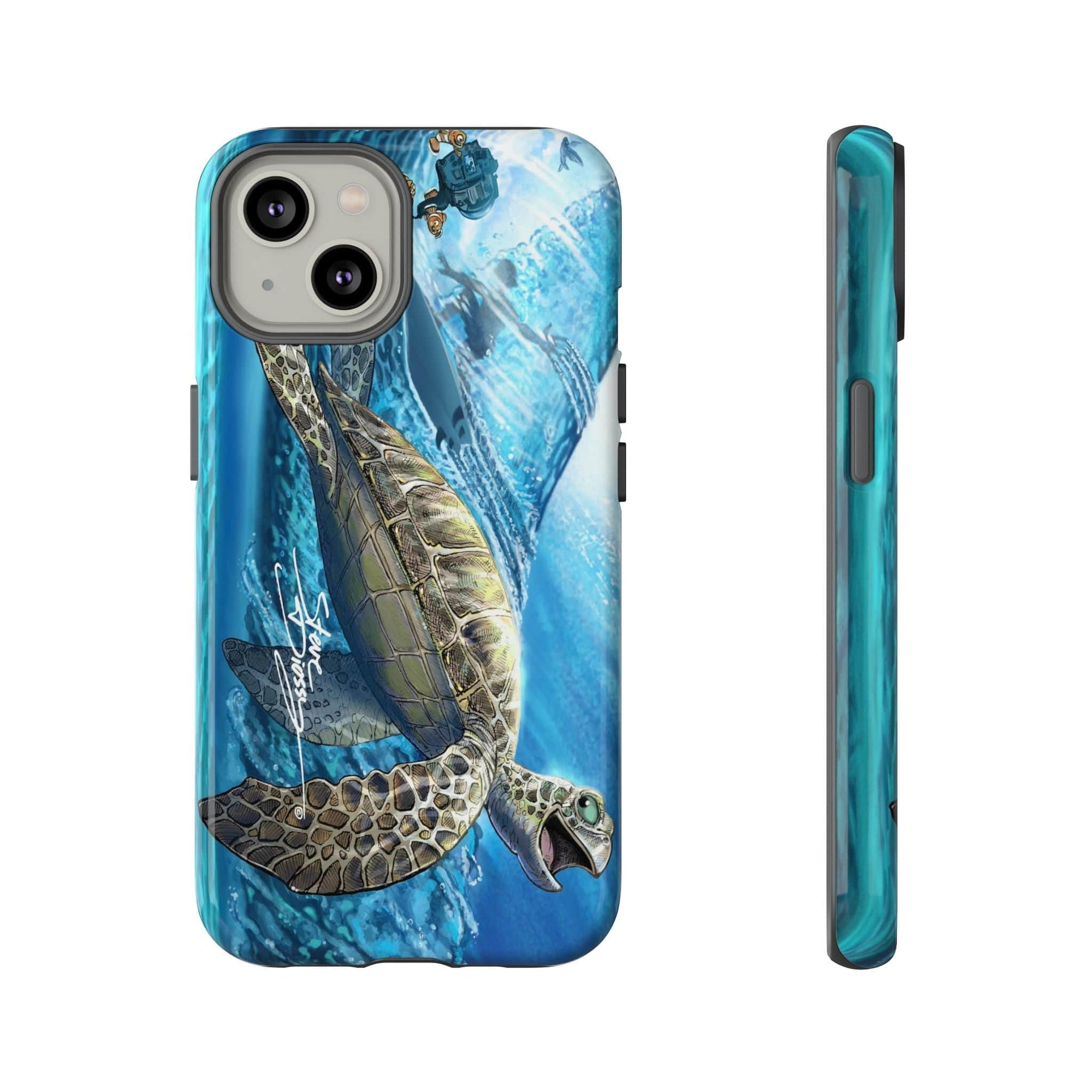 "Turtley Tubular" Tough Phone Cases