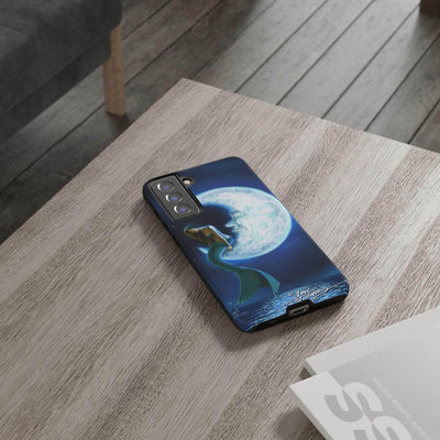 "Mermaid in the Moon" Tough Phone Cases