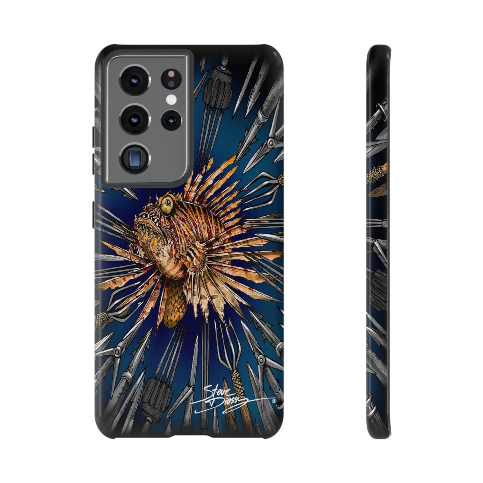 "Lionfish Wanted" Tough Phone Cases