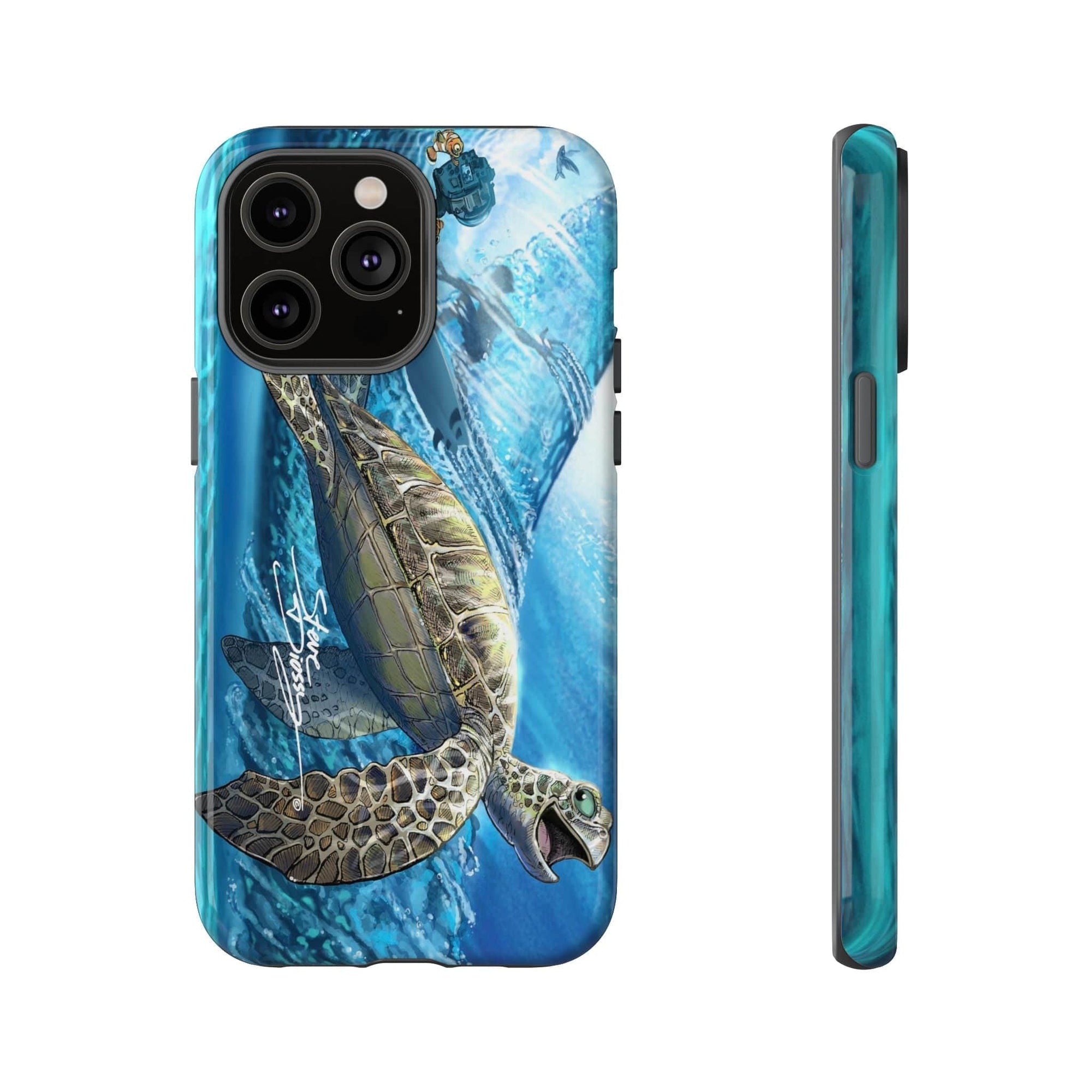 "Turtley Tubular" Tough Phone Cases