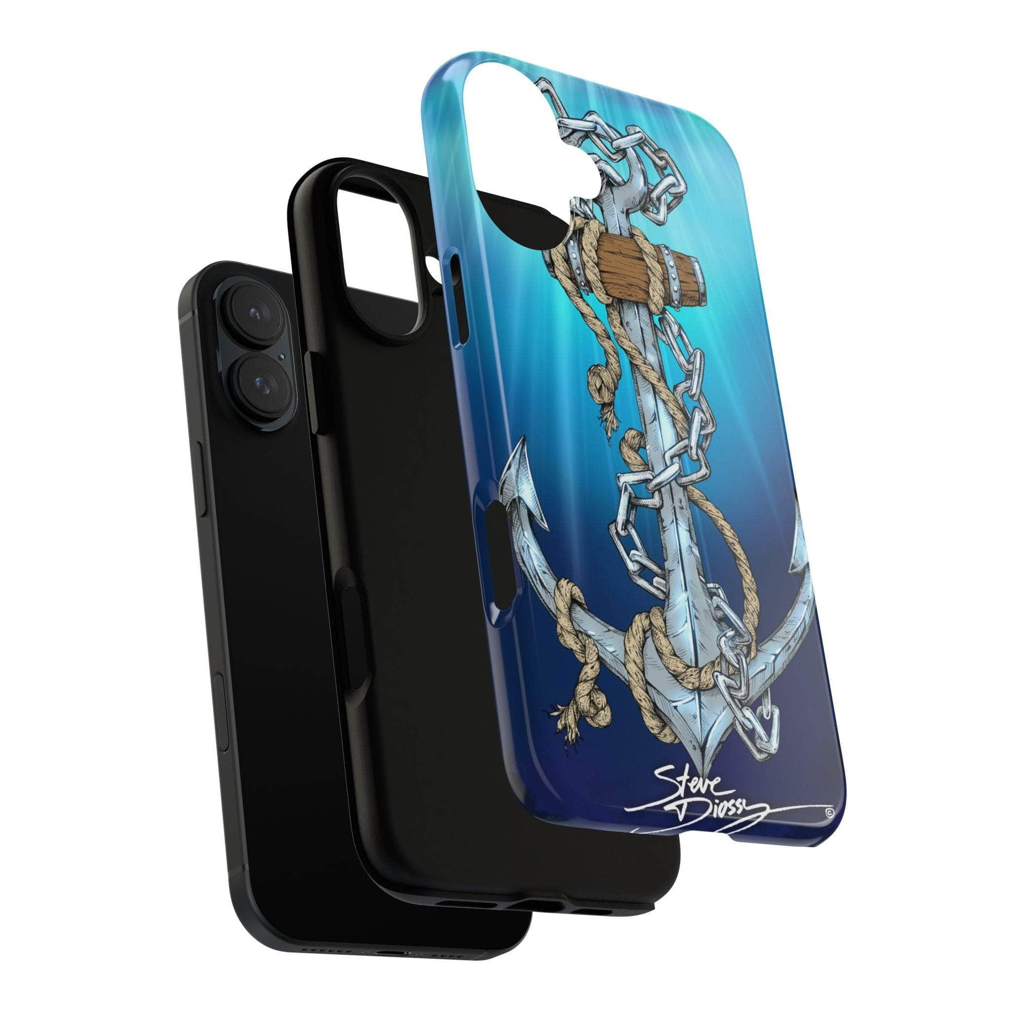 "Anchors Aweigh" Tough Phone Cases