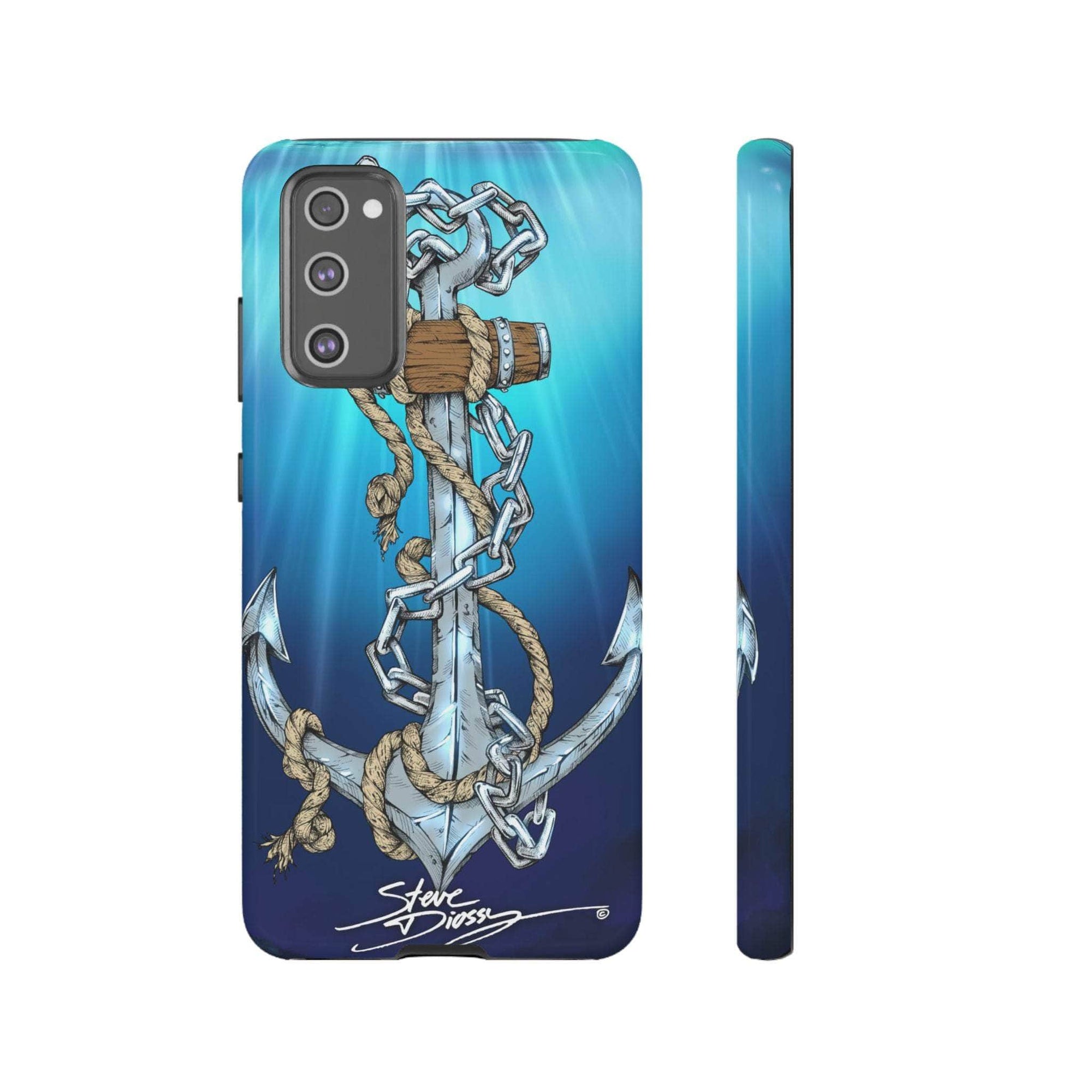 "Anchors Aweigh" Tough Phone Cases