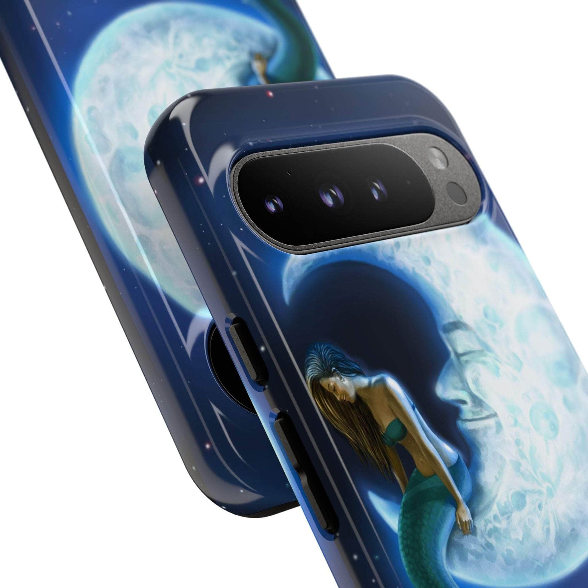 "Mermaid in the Moon" Tough Phone Cases