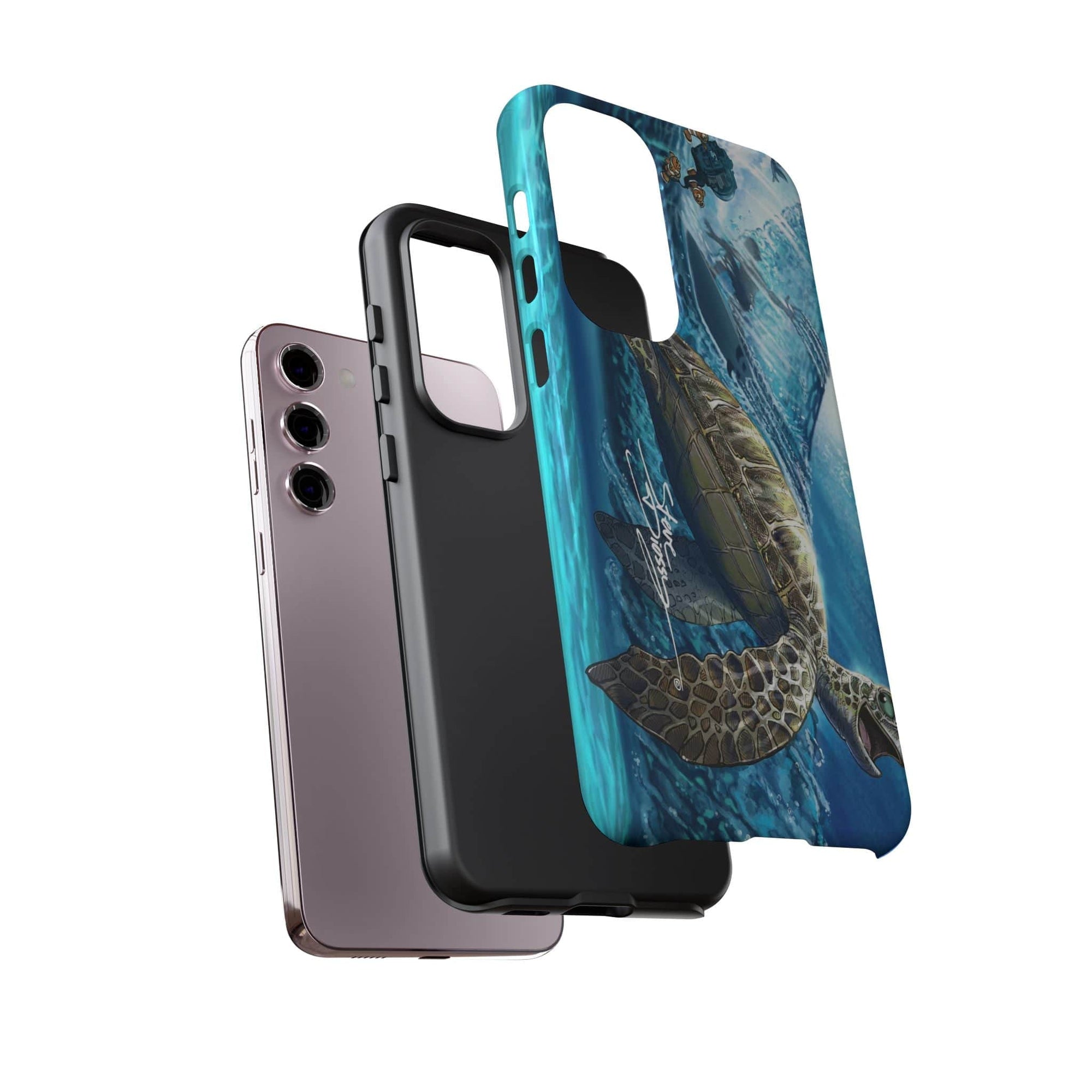 "Turtley Tubular" Tough Phone Cases