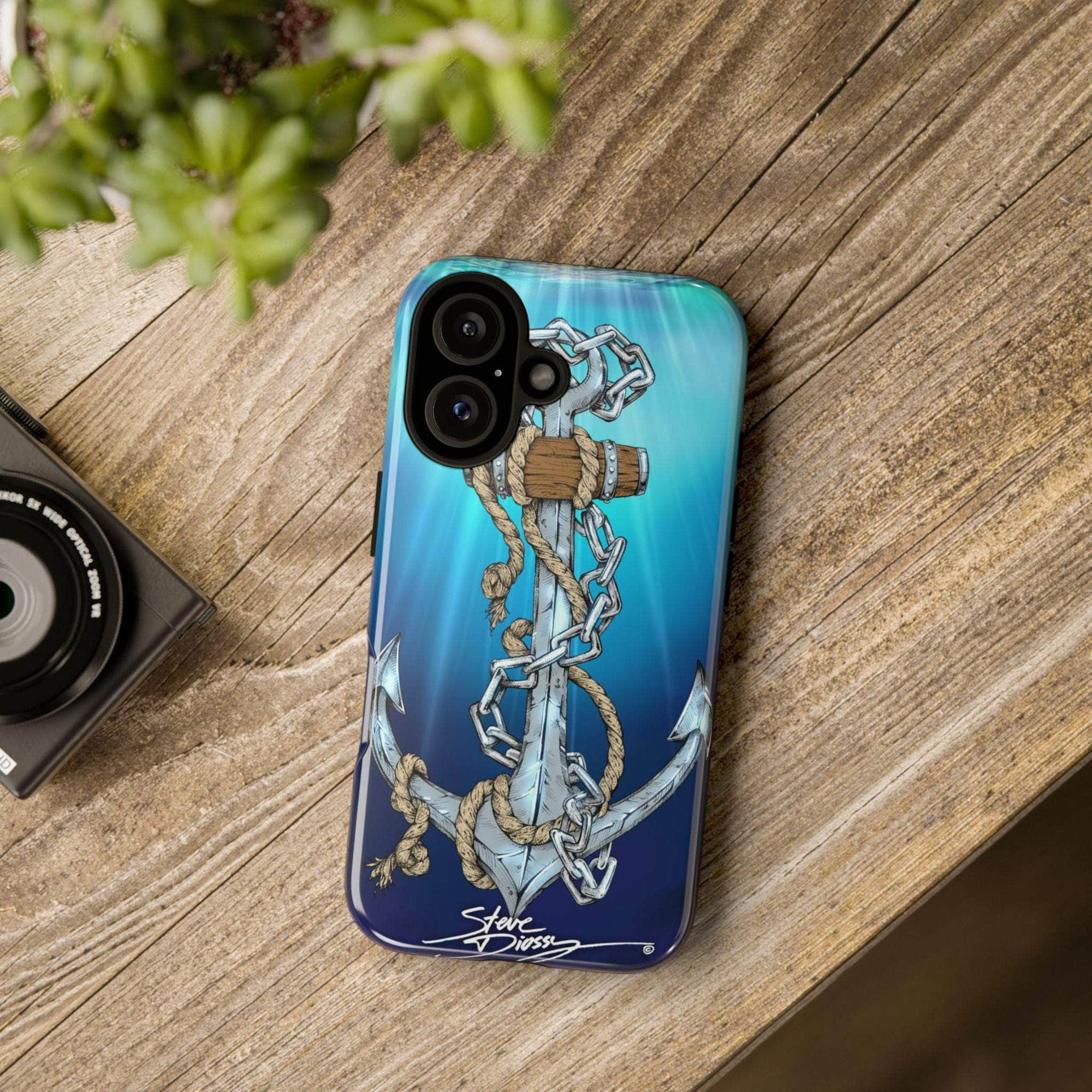 "Anchors Aweigh" Tough Phone Cases