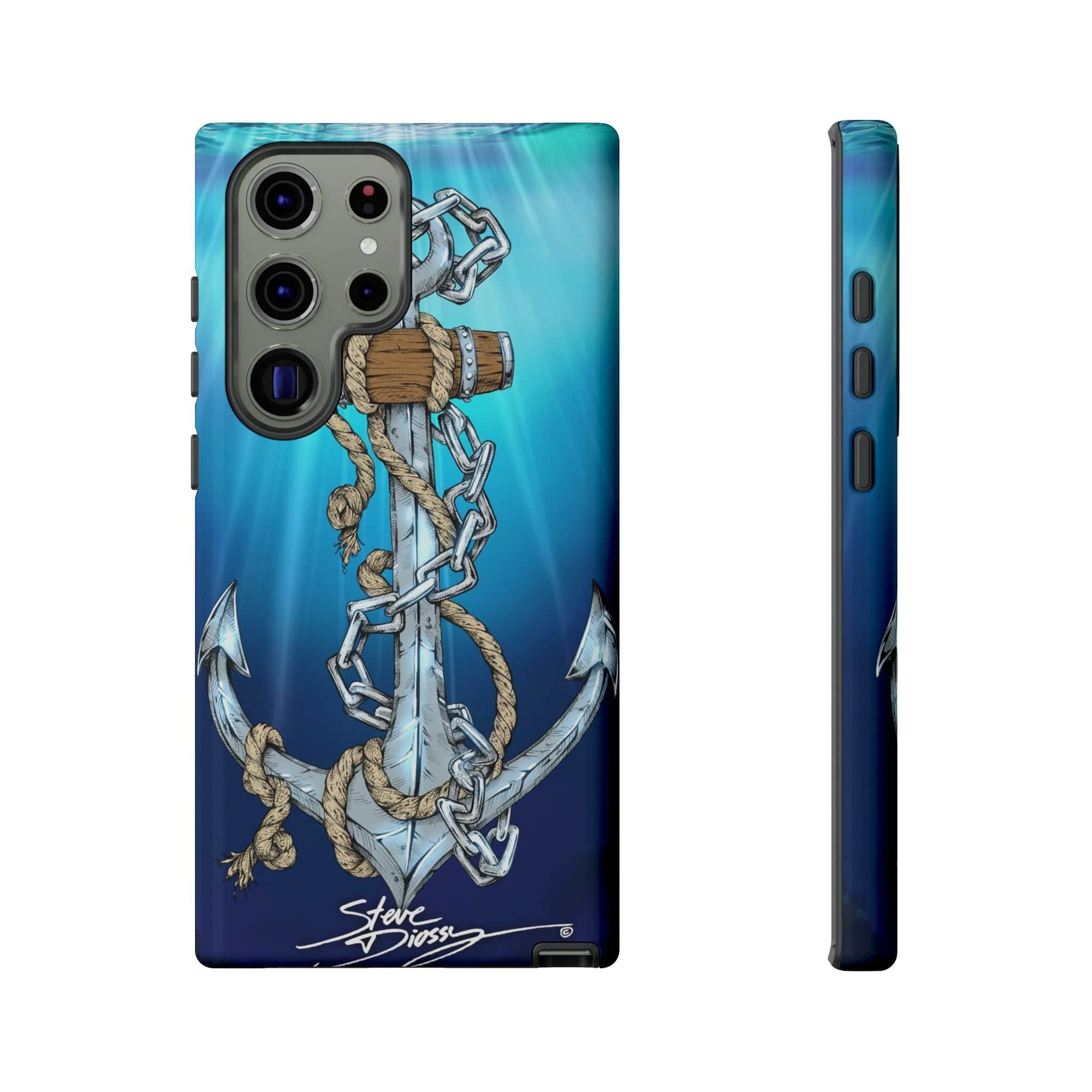 "Anchors Aweigh" Tough Phone Cases