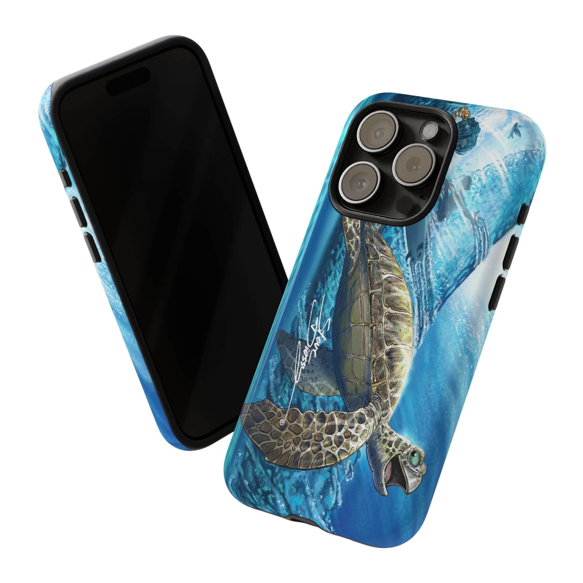 "Turtley Tubular" Tough Phone Cases