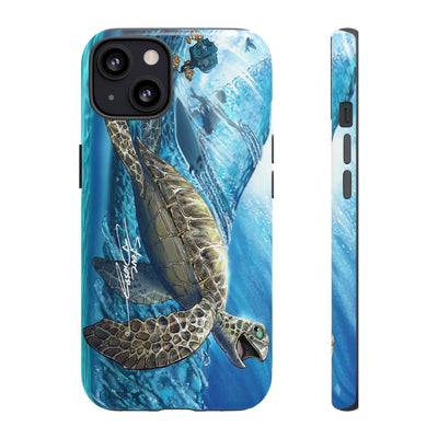 "Turtley Tubular" Tough Phone Cases