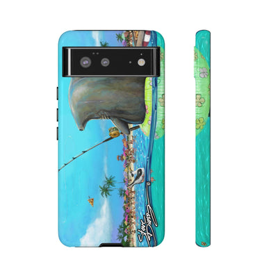 "Shark Fishing" Tough Phone Cases