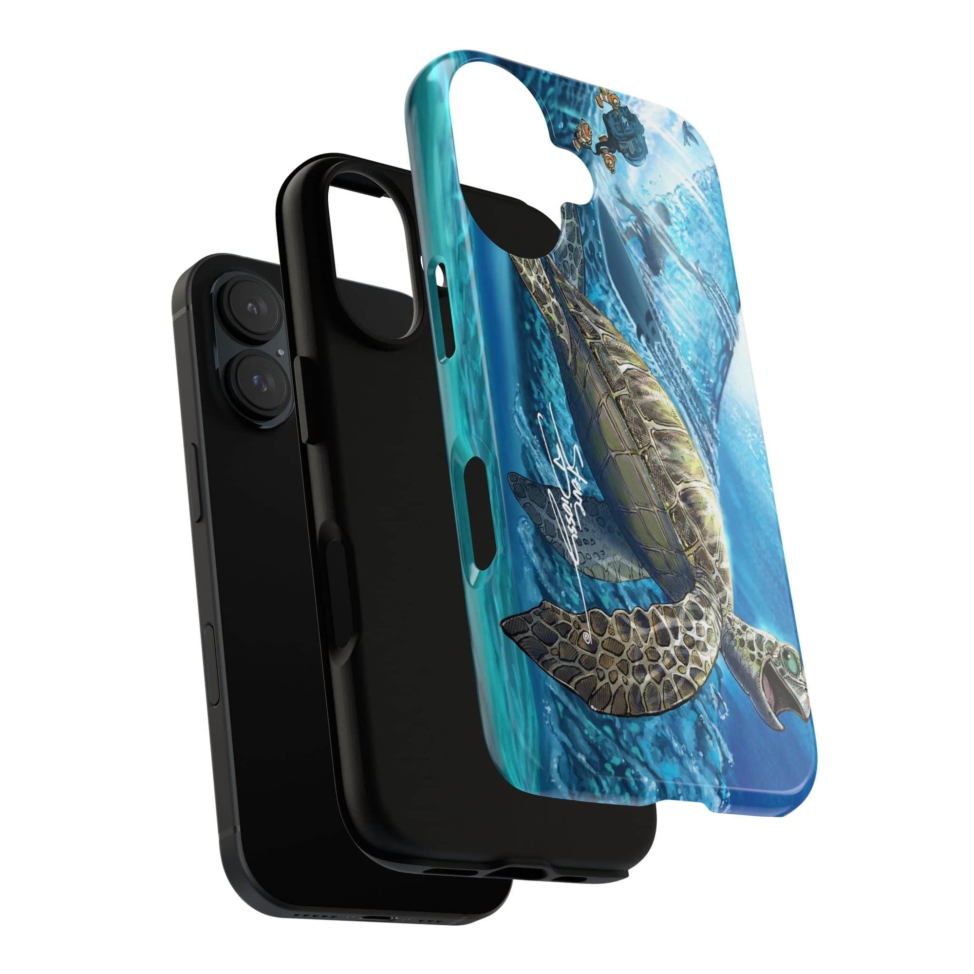 "Turtley Tubular" Tough Phone Cases