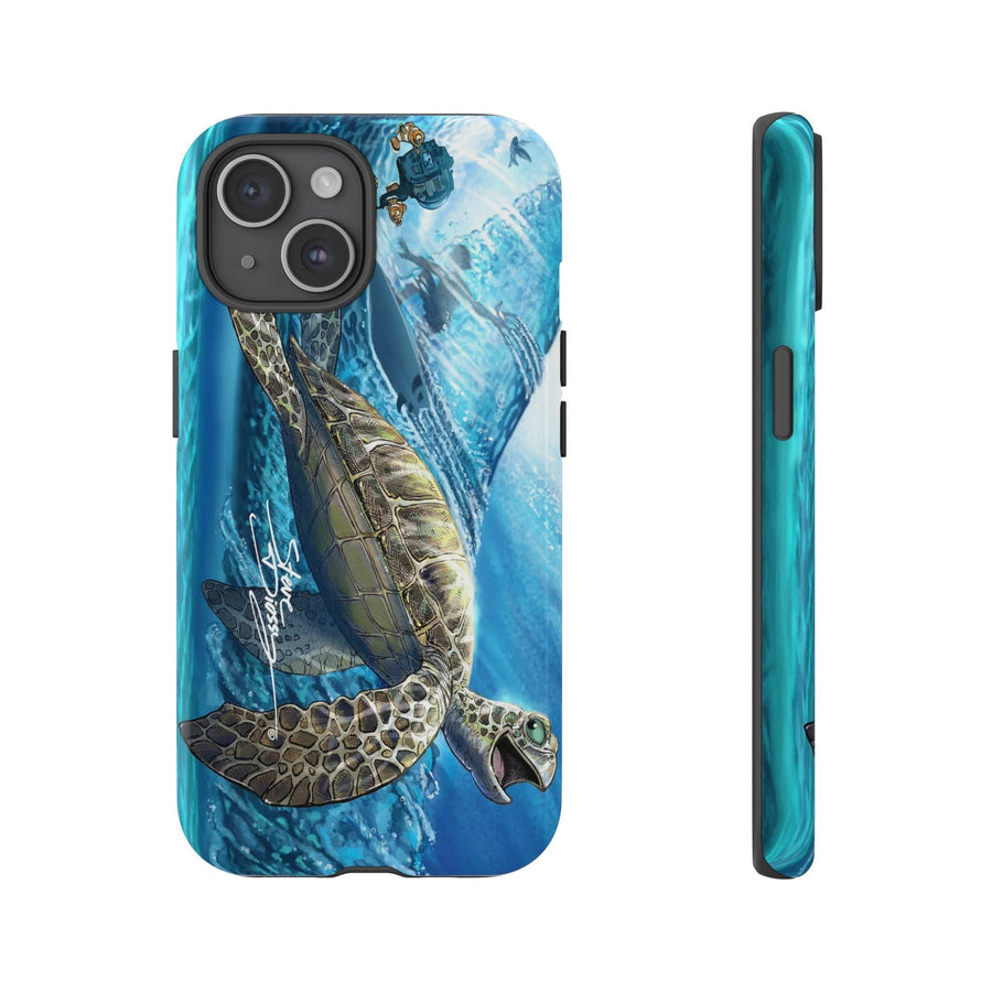 "Turtley Tubular" Tough Phone Cases