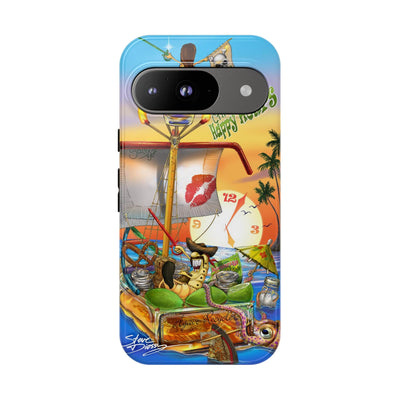 "Chasing Happy Hours" Tough Phone Cases
