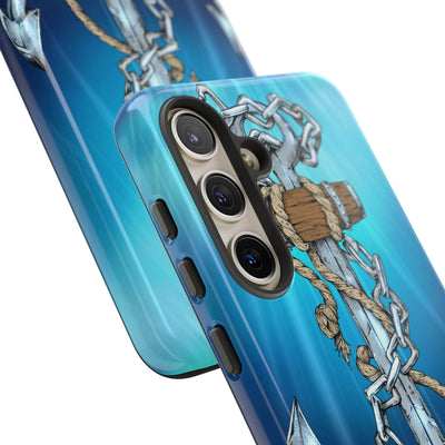 "Anchors Aweigh" Tough Phone Cases