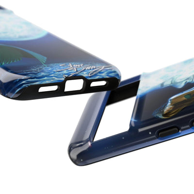 "Mermaid in the Moon" Tough Phone Cases
