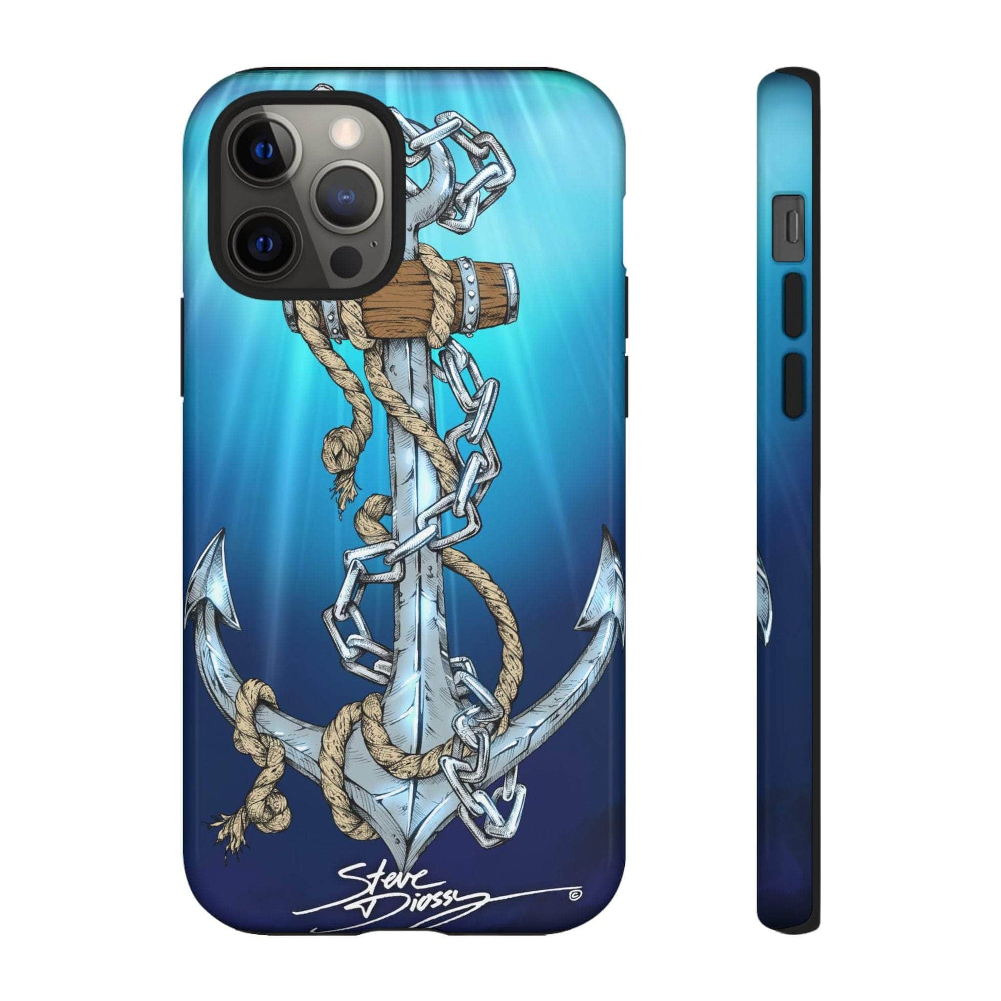 "Anchors Aweigh" Tough Phone Cases