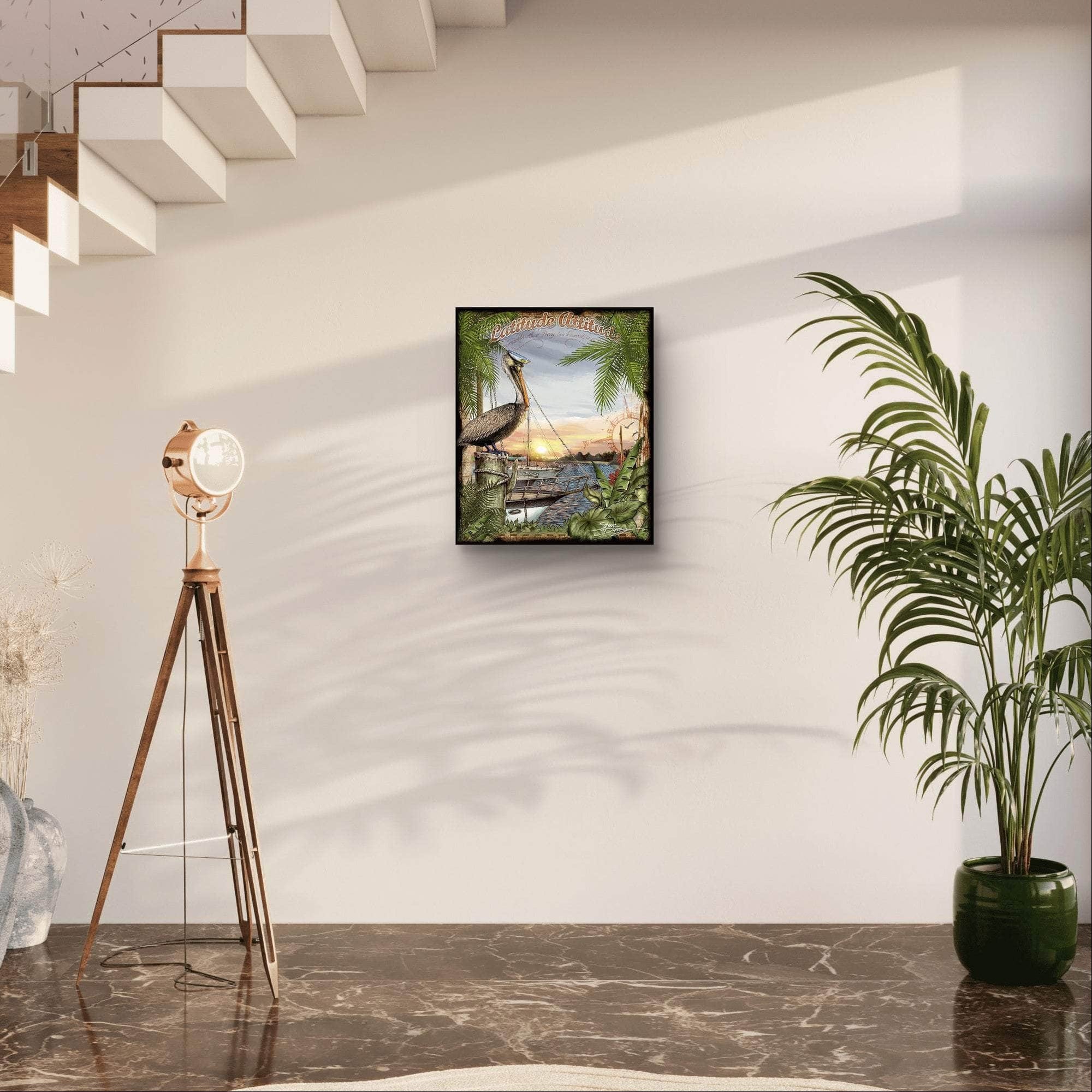 "Latitude Attitude" Limited Edition Canvas