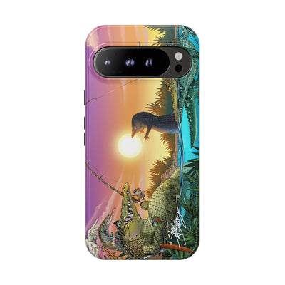 "Gator Fishing" Tough Phone Cases