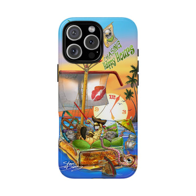 "Chasing Happy Hours" Tough Phone Cases