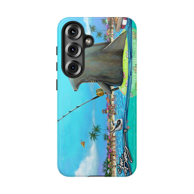 "Shark Fishing" Tough Phone Cases