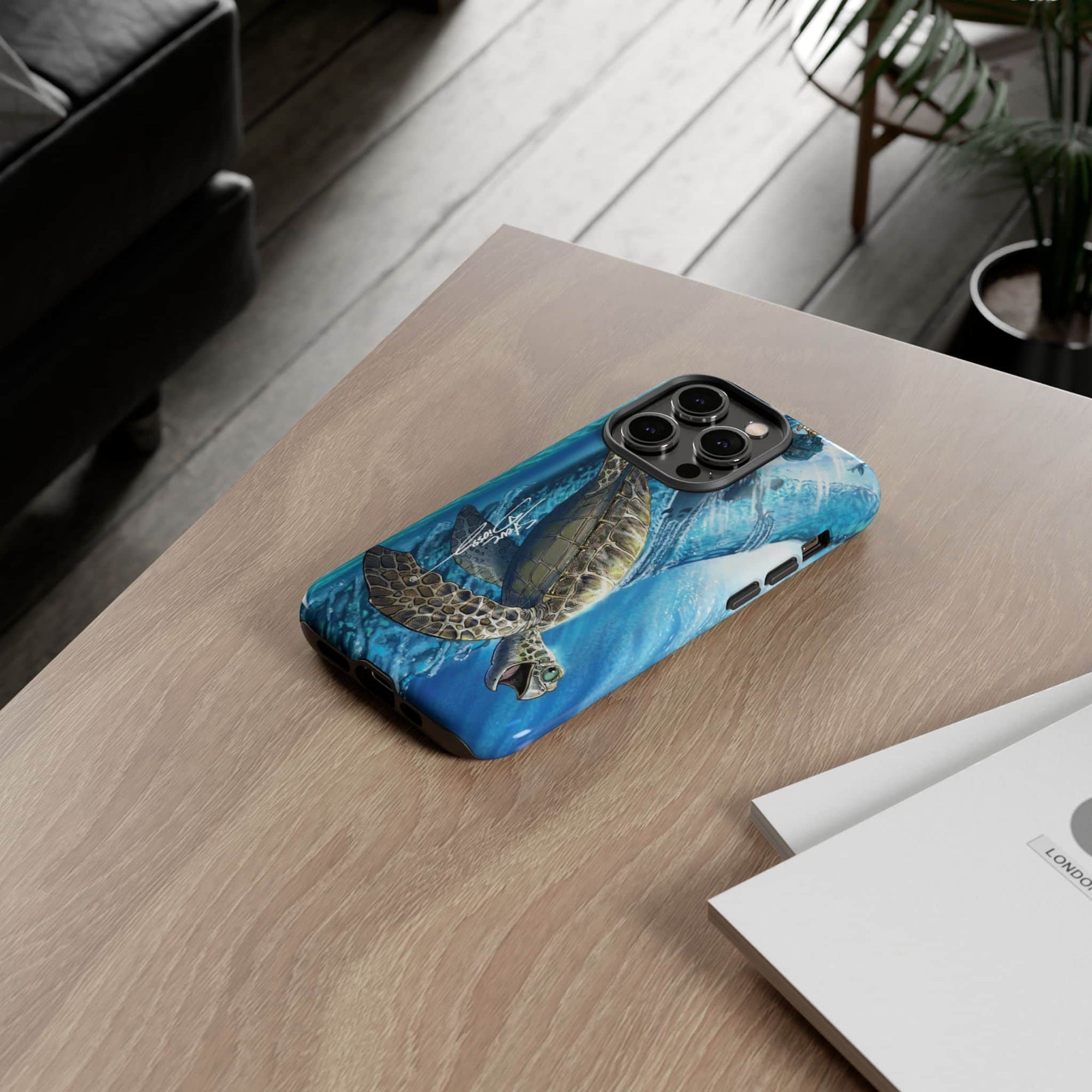 "Turtley Tubular" Tough Phone Cases