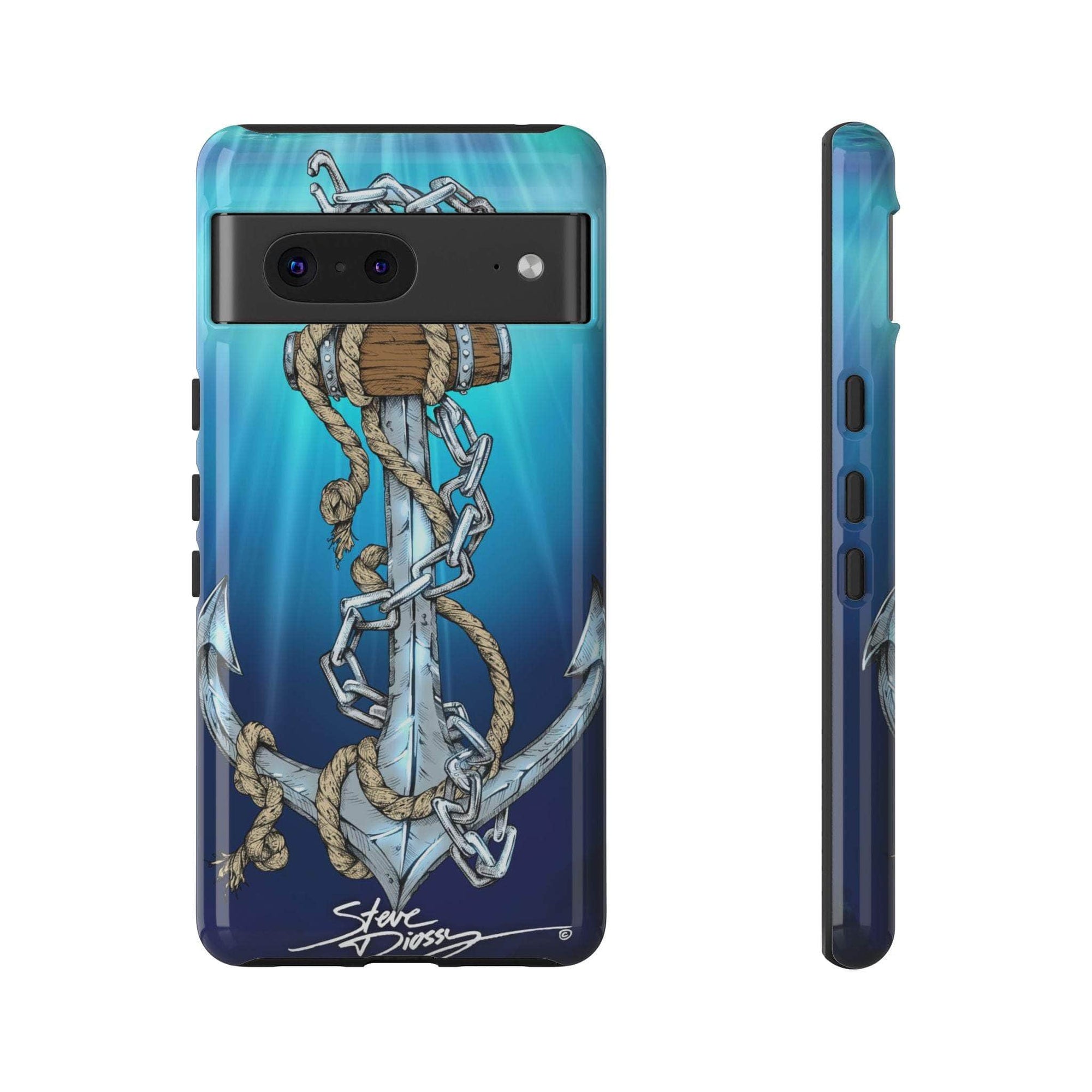 "Anchors Aweigh" Tough Phone Cases