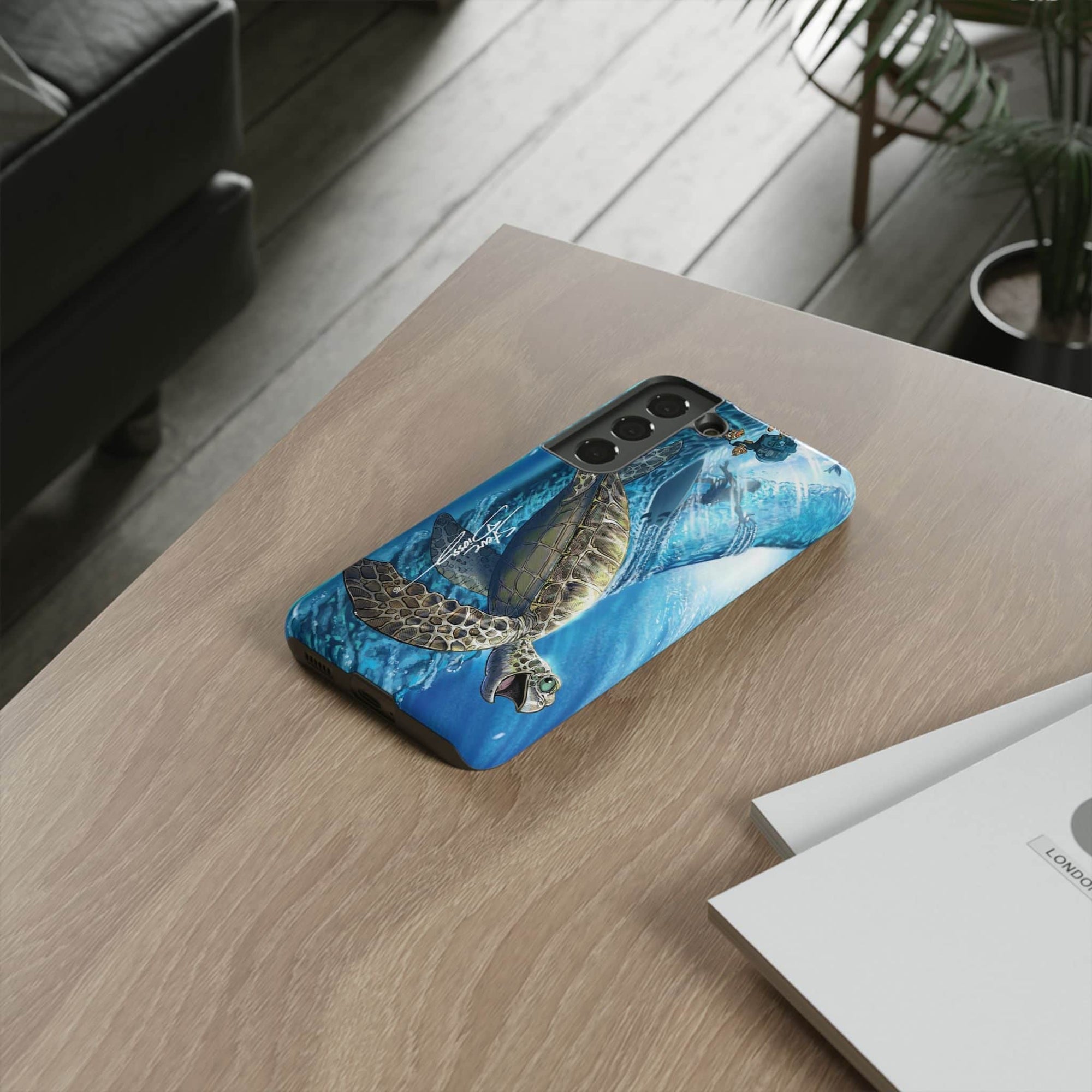 "Turtley Tubular" Tough Phone Cases