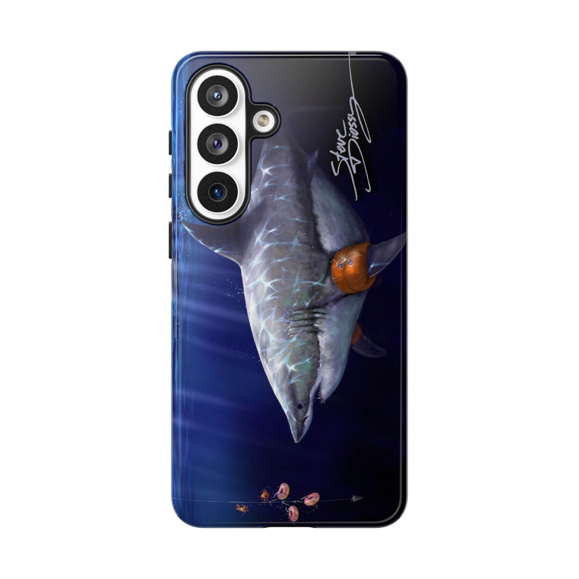 "Donut Shark" Tough Phone Cases