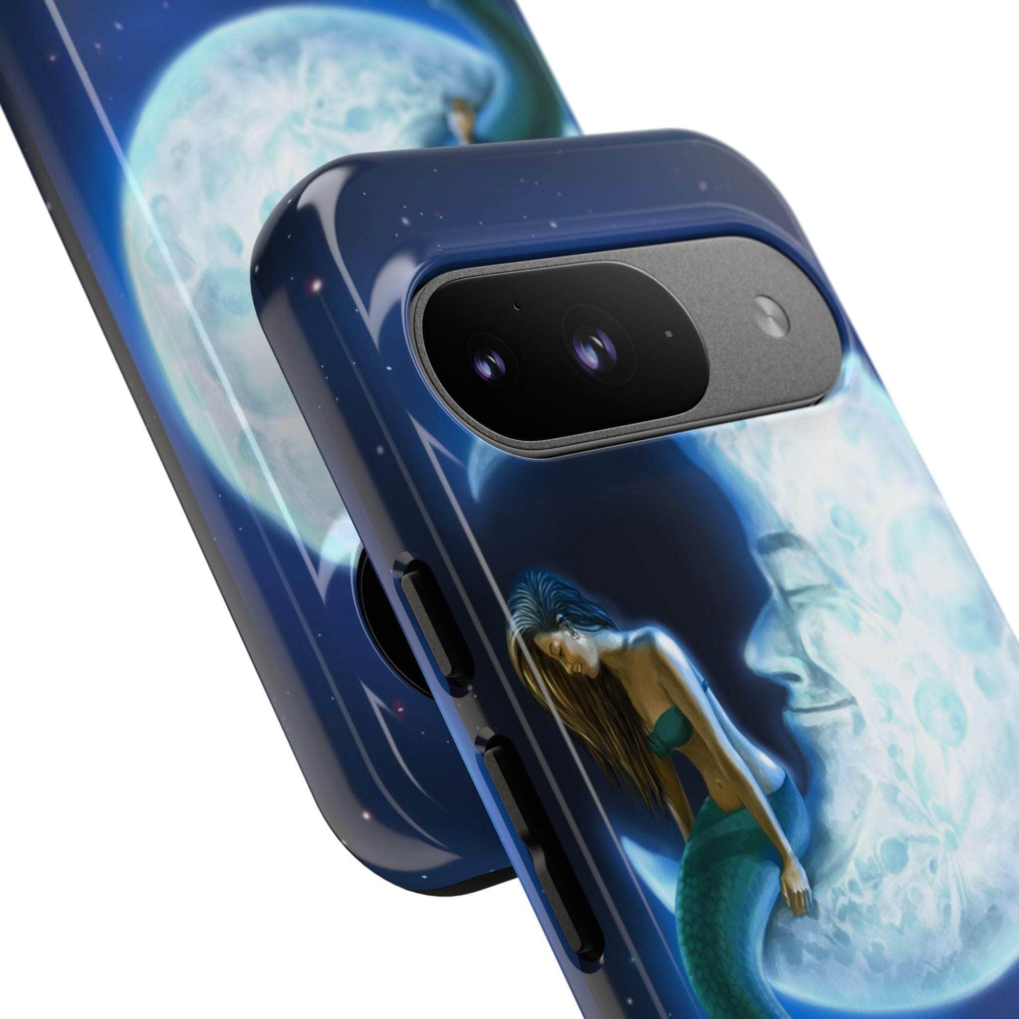 "Mermaid in the Moon" Tough Phone Cases