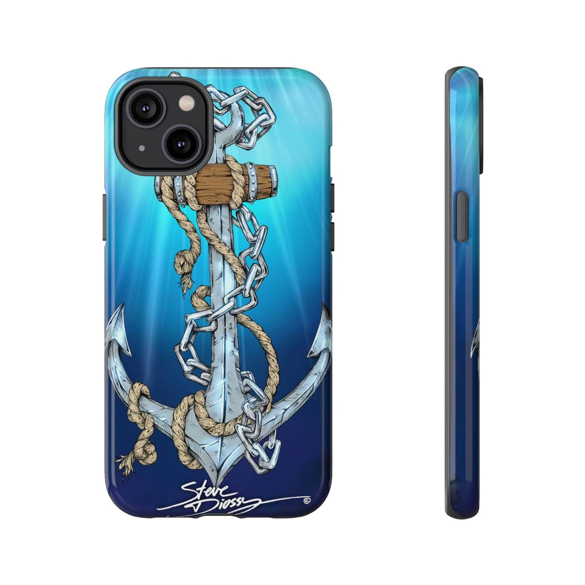 "Anchors Aweigh" Tough Phone Cases