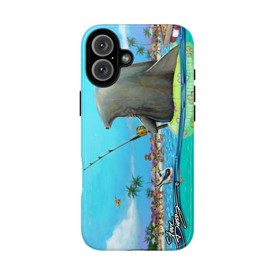 "Shark Fishing" Tough Phone Cases