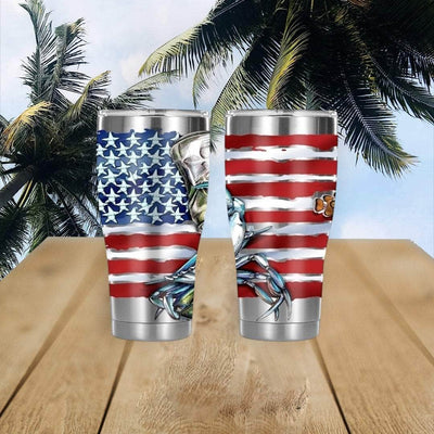 "Crabeer USA" Stainless Steel Tumbler