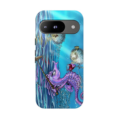"Seahorse Blowout" Tough Phone Cases