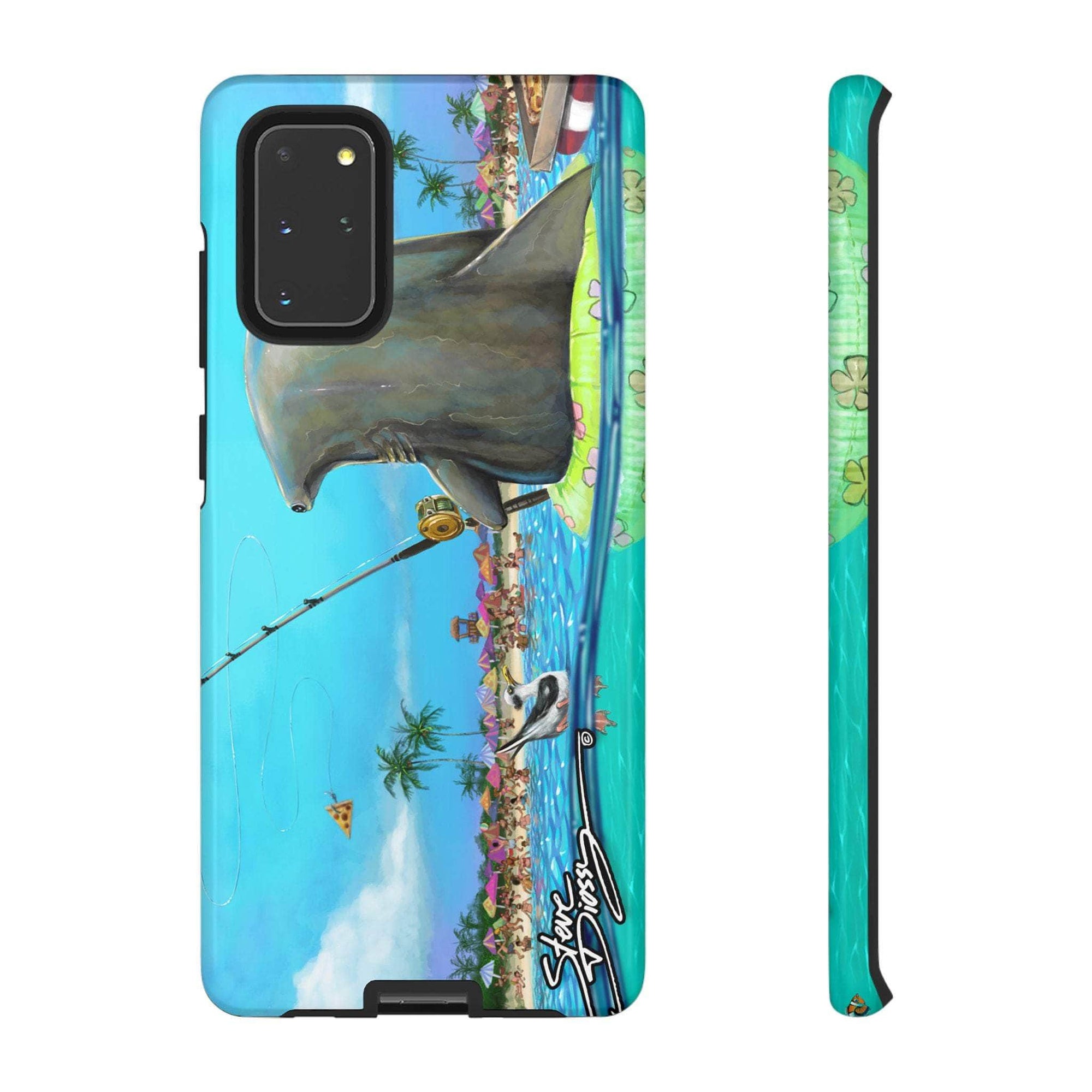 "Shark Fishing" Tough Phone Cases