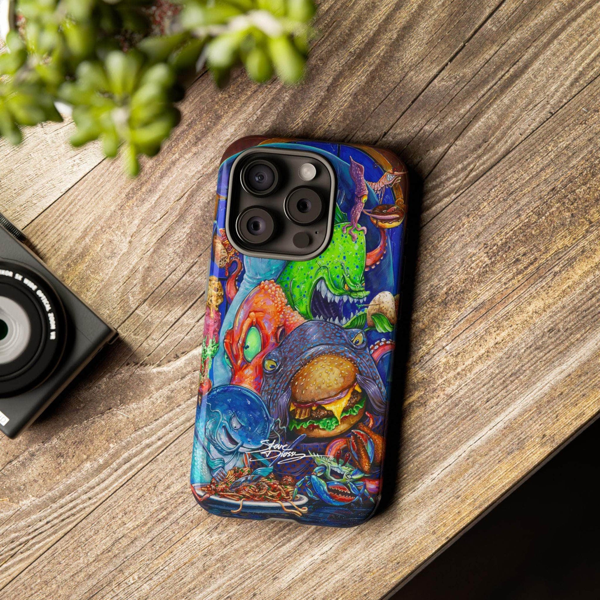 "Seafood See Food" Tough Phone Cases