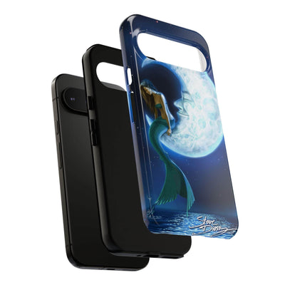 "Mermaid in the Moon" Tough Phone Cases