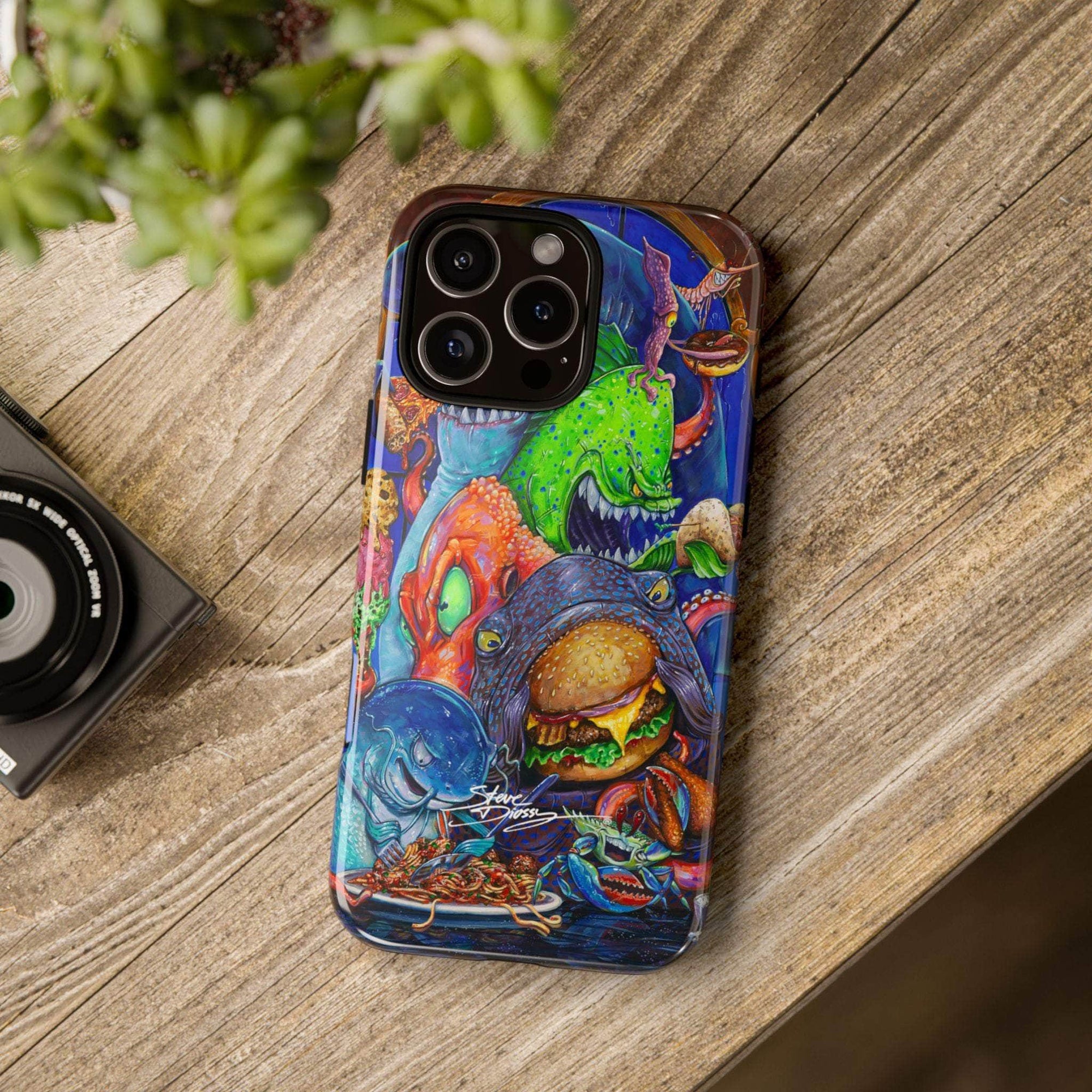 "Seafood See Food" Tough Phone Cases