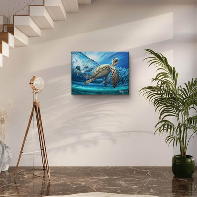 "Turtley Tubular" Limited Edition Canvas