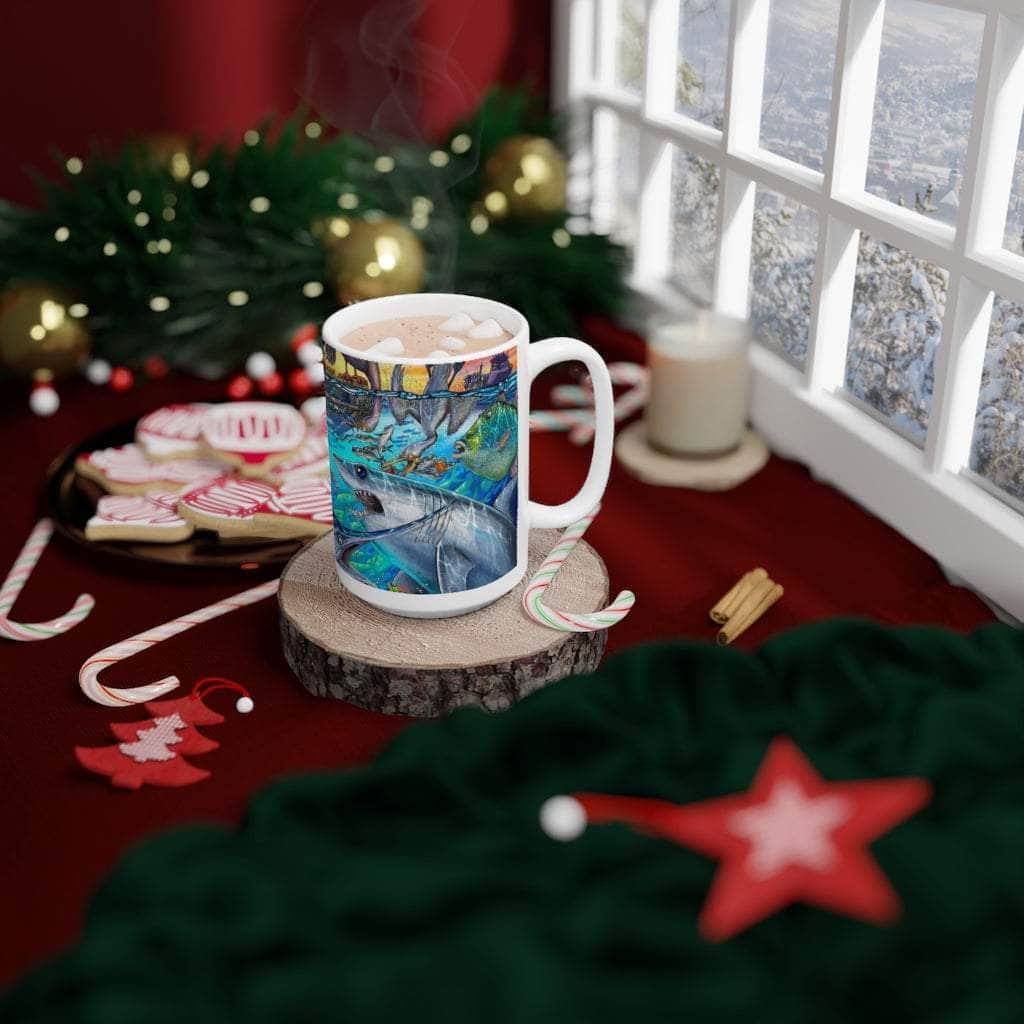 "Under the Boardwalk" Coffee Mug