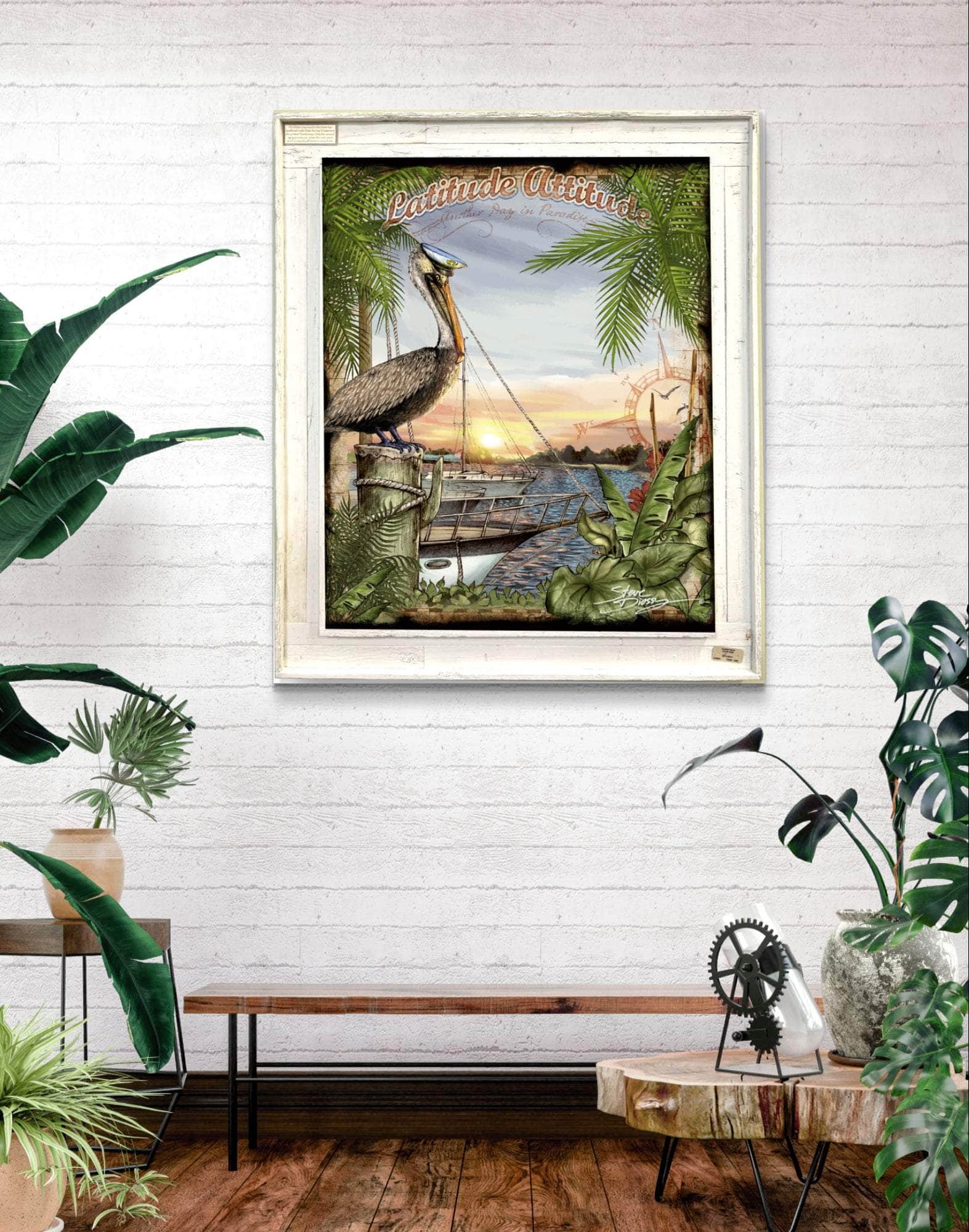 "Latitude Attitude" Limited Edition Canvas