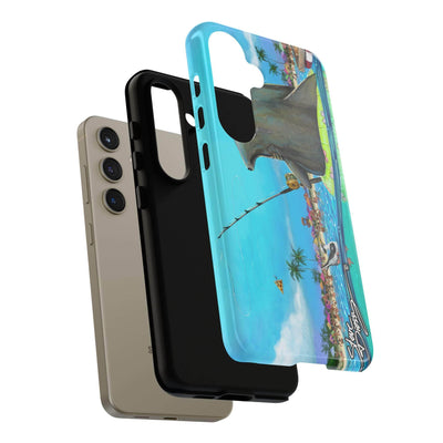 "Shark Fishing" Tough Phone Cases