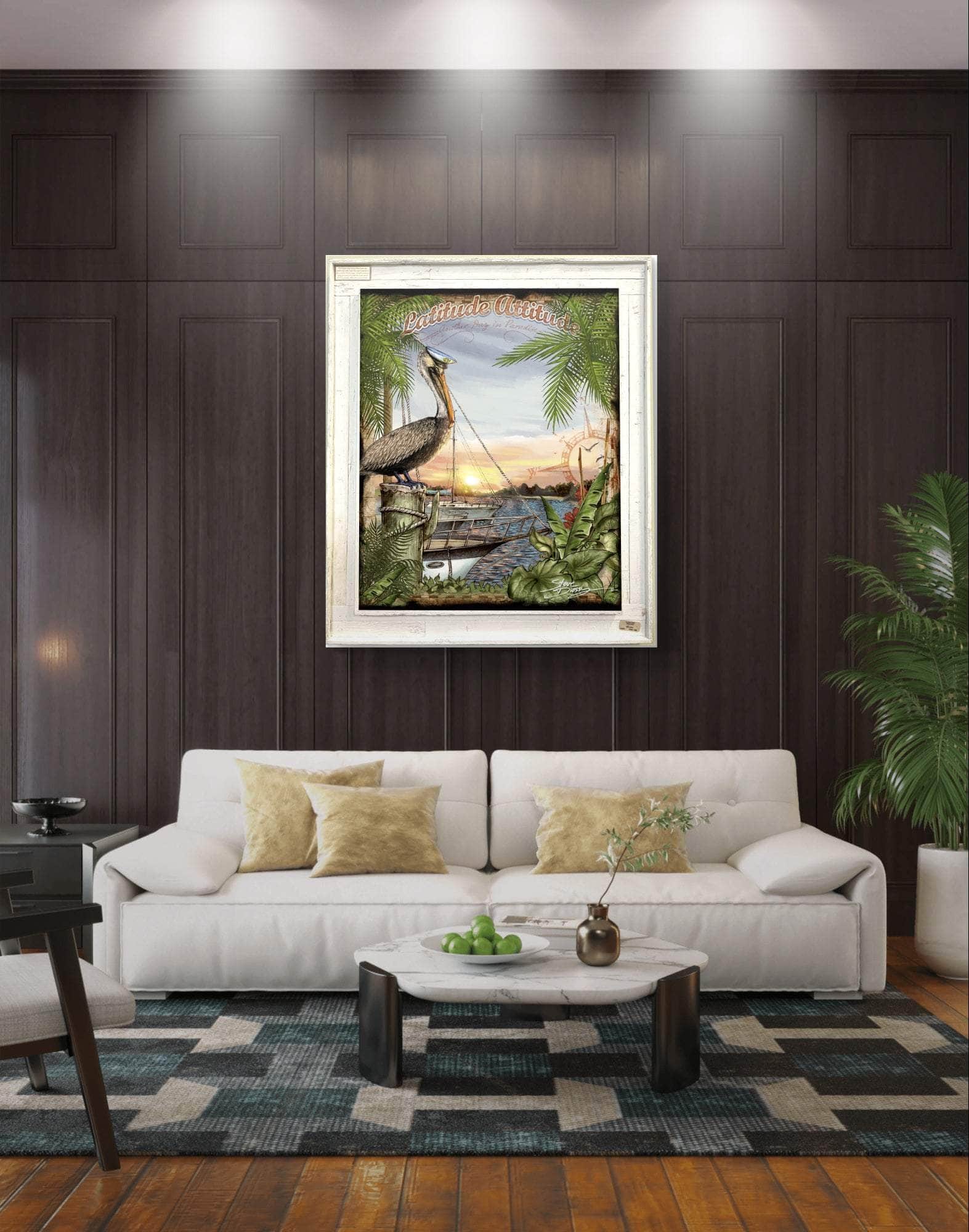 "Latitude Attitude" Limited Edition Canvas