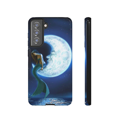 "Mermaid in the Moon" Tough Phone Cases