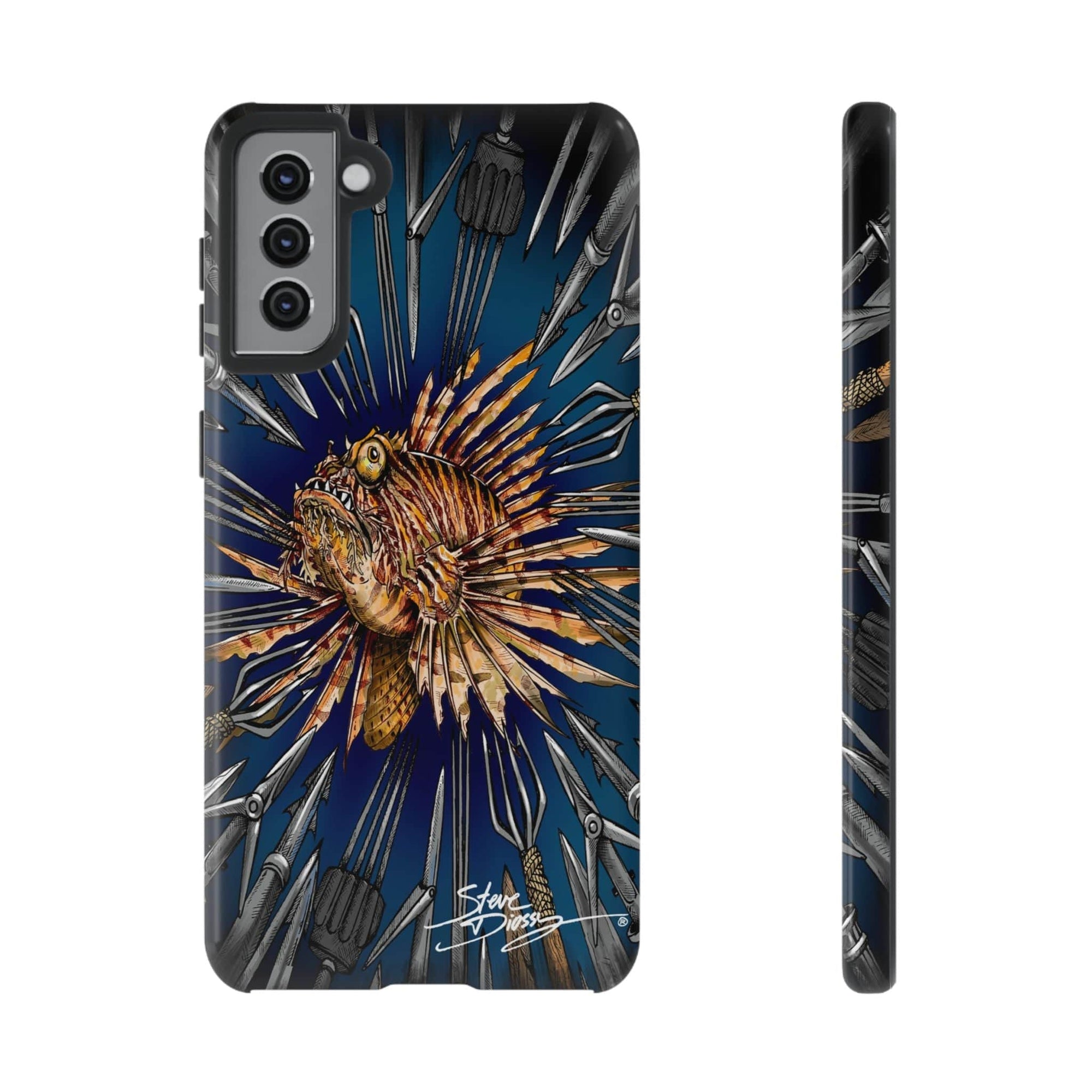 "Lionfish Wanted" Tough Phone Cases