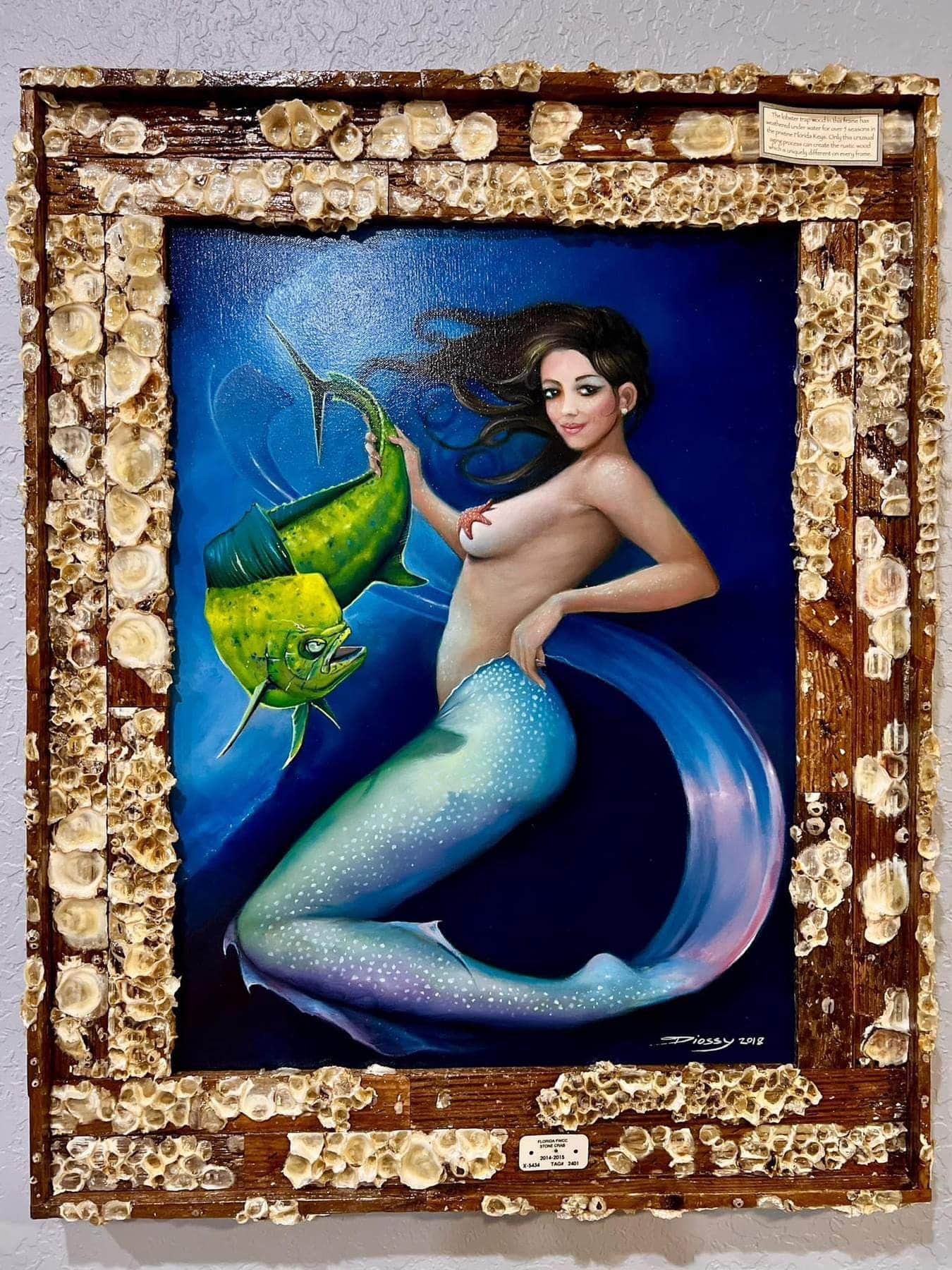 "Fresh Catch" Original Oil on Canvas