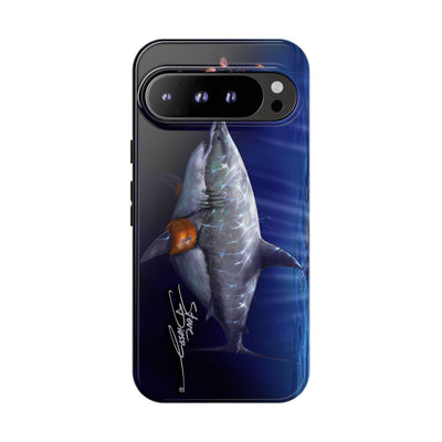 "Donut Shark" Tough Phone Cases