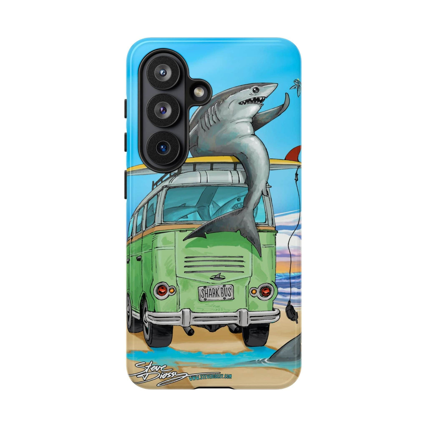 "Shark Bus" Tough Phone Cases