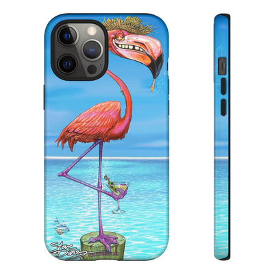 "Dirty Flamingo" Tough Phone Cases
