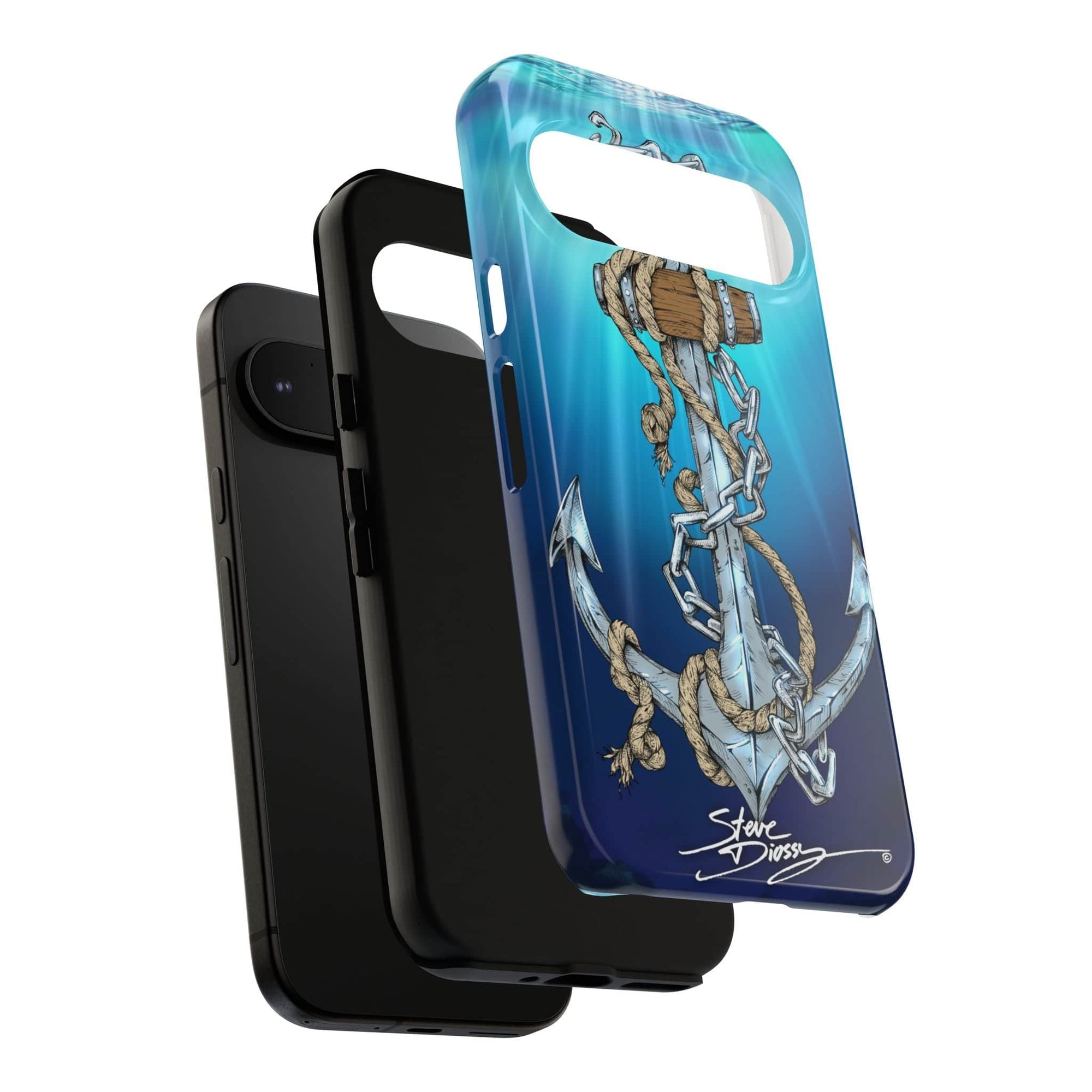 "Anchors Aweigh" Tough Phone Cases